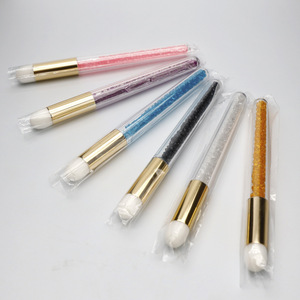 Cepillo de limpieza para extensiones de pestañas con cerdas suaves, cepillo limpiador de espuma para champú de pestañas, cepillo profesional para lavar pestañas para salón de belleza - Product Image 6