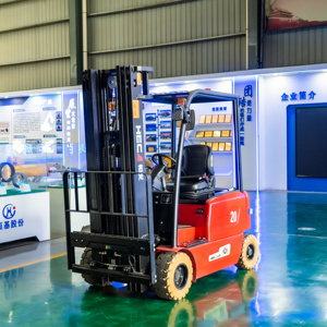 כפול כונן 4 גלגל קלאסי מנוגד ליתיום-יון חשמלי מלא מלגזה משאית 4.5 מ '4.7 מ' 6 מ 'מעליות ניידות - Product Image 5