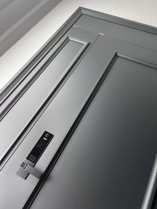 Serrure intelligente Dongma au design minimaliste, isolation acoustique, utilisation commerciale, porte d'entrée extérieure française, porte pivotante en acier - Product Image 6