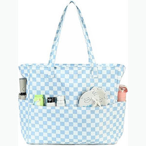 Bolsa de Playa Promocional Ecológica de Alta Calidad y Económica, Estilo Natural, Mediana, Tipo Barco, para Vacaciones y Picnic, Muestra Gratis - Product Image 5