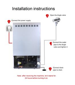 Máquina comercial para hacer balas de <span class=keywords><strong>hielo</strong></span> con solución de balas de grado de hostelería-Operación silenciosa para oficinas y áreas residenciales - Product Image 3
