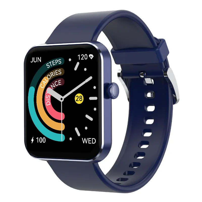 Лидер продаж, умные часы с сердечным ритмом в реальном времени, новый дизайн, Смарт-часы IP68, водонепроницаемые