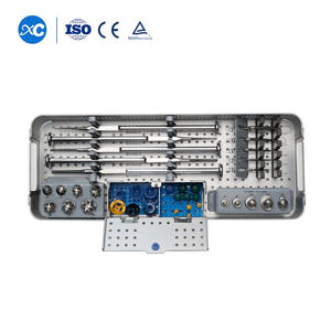 Kleine Hond Heupgewricht Reconstructie Implantaat Totale Heupprothese Orthopedische Dierenarts-Instrumentenset Met 1-5 # Femoralstents - Product Image 1
