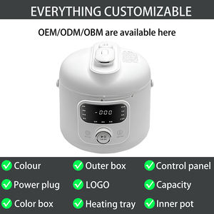Cuiseur à riz électrique à pression en acier inoxydable OEM/ODM 2L revêtement antiadhésif Pot intérieur <span class=keywords><strong>Coocker</strong></span> domestique - Product Image 3