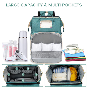 OEM Nouveau Sac Momie Mère et Bébé Sac à Dos Multifonctionnel Isolation Sac à Bandoulière Sac Maternité Logo Personnalisable - Product Image 2
