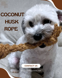 Hot Pet Toy Coco Coir Ball Chew Toy/Masticar cuerda de cáscara de coco/Dog Chew Ball de Vietnam Fabricación HOANG LINH SG - Product Image 1