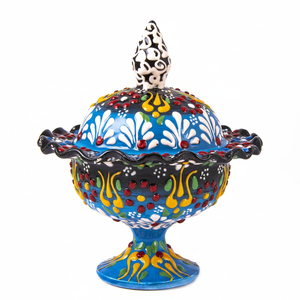 ตุรกีมือวาดชามน้ำตาลขนาดเล็ก - Product Image 2