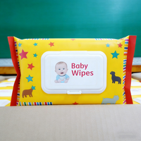 Fournisseur OEM de lingettes humides écologiques pour bébés, lingettes nettoyantes pour nourrissons en gros, formule douce, toucher doux, emballage à marque privée