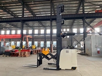 Everlift Makaslı Forklift 1.5 Ton Kapasiteli Çift Mastlı Yüksek Seviye İstifleme Üç Kademeli Elektrikli Kurşun Asitli