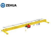 Pont roulant monopoutre Zehua avec palan électrique, moteur et entraînement, hauteur de levage 12 m, portée 10 m