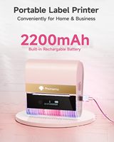 Imprimante d'étiquettes thermiques Phomemo M260 3 pouces, machine à étiquettes de 20-75 mm de large pour petites entreprises, machine à autocollants Bluetooth pour bocaux et vente au détail