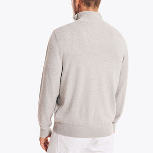 Pull de golf à demi-fermeture éclair en polyester imprimé OEM pour hommes sweat à capuche pour la saison d'automne impression numérique ventes d'usine - Product Image 4