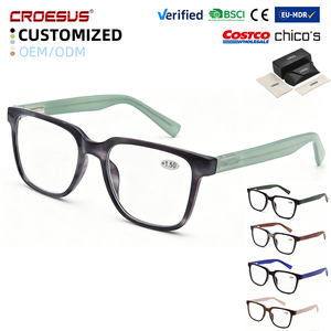 <span class=keywords><strong>Gafas</strong></span> <span class=keywords><strong>de</strong></span> Lectura Modernas Unisex <span class=keywords><strong>de</strong></span> Múltiples Colores, Ligeras y Cómodas, para Hombre y Mujer, Directamente del Fabricante, para Todo Tipo <span class=keywords><strong>de</strong></span> Rostro - Product Image 1