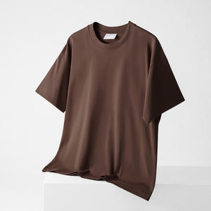 Camiseta Extra Grande de 300 g/m², Camiseta de Algodón Preencogido Resistente, Diseño Personalizado y Logotipo Impreso, Compra al por Mayor, Camisetas para Hombre - Product Image 3