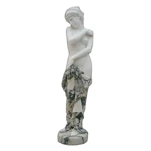 户外石头大理石女士雕像大理石人物雕像裸体希腊雕像