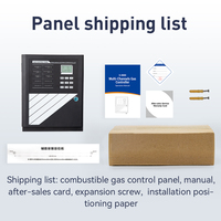 Panneau de commande de gaz mural Bosean Système de détection de gaz avec affichage LED