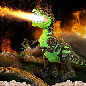 Juguetes de Dinosaurios a Control Remoto para Niños, Dinosaurio Eléctrico Realista con Spray, <span class=keywords><strong>Juguete</strong></span> RC Recargable, <span class=keywords><strong>Robot</strong></span> Dinosaurio que Escupe Fuego - Product Image 4