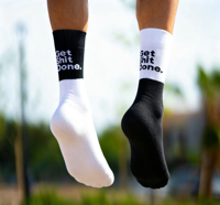 Chaussettes de course antidérapantes personnalisées de haute qualité, chaussettes de cyclisme Coolmax en nylon, chaussettes de performance athlétique pour la course à pied