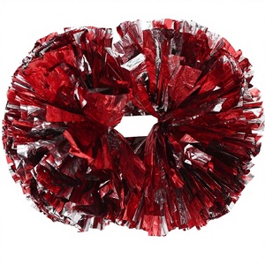 Plastic Cheerleading Flower Ball with Increased Encryption and Bright Hand Features Mixed Color Middle Handle