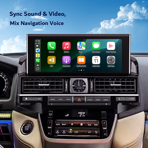 Màn hình đa phương tiện ô tô Binarytek dành cho đầu đĩa DVD với giao diện Android CarPlay dành cho Toyota LC200 2016-2021 - Product Image 5