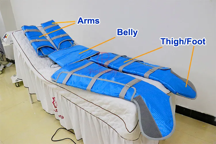 2023 инфракрасный Профессиональный вакуумный прессотерапевтический насос для лимфы