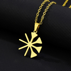 Yazdi <span class=keywords><strong>Lalish</strong></span> Paon Pendentif Collier pour Hommes et Femmes À La Mode En Acier Inoxydable Lien Chaîne Collier - Product Image 2