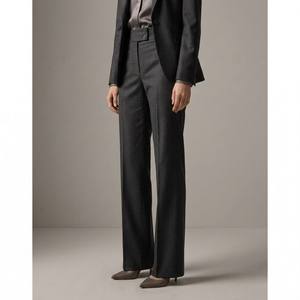 Pantaloni Professionali da Donna Business Hose, a Vita Alta, Elasticizzati, con Lunghezza Interna Extra Lunga, Taglia L36, Personalizzabili - Product Image 1