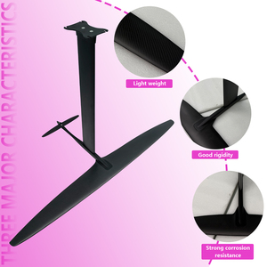 ART V2 1401 Power Full Carbon Foil Board 1611sqcm Extra-long Wingspan Front Wing/Rear Wing/fuselage/mast/bast/Screws/hydrofoil J - Product Image 3