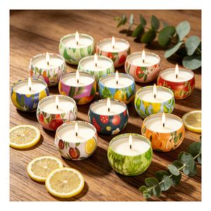 Vela aromática de soja en tarro de lujo para recuerdo de fiesta, presentación de boutique para invitados, recuerdo de lujo - Product Image 6