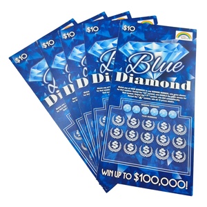 Carte à gratter personnalisée en papier, impression et fabrication en Chine - Product Image 5