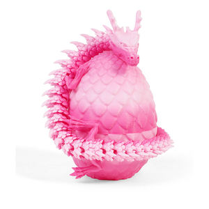 Vashine Figura <span class=keywords><strong>de</strong></span> Acción Articulada Flexible <span class=keywords><strong>de</strong></span> 30cm Impresa en 3D <span class=keywords><strong>PLA</strong></span>, Juguete <span class=keywords><strong>de</strong></span> Dragón con Huevo, Decoración <span class=keywords><strong>de</strong></span> Plástico, Regalo para Niños - Product Image 3