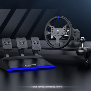 Nuevo V99 Force Feedback 900 Degree <span class=keywords><strong>Car</strong></span> <span class=keywords><strong>Simulator</strong></span> <span class=keywords><strong>Driving</strong></span> Racing Game Volante para PS4 <span class=keywords><strong>PC</strong></span> - Product Image 6