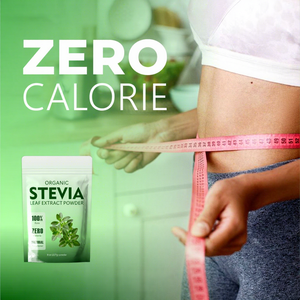 Édulcorant à la stévia Amaz OEM Private Label, 100% naturel, biologique, extrait pur de feuilles de stévia en poudre pour complément alimentaire - Product Image 1