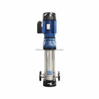 CNP CDMF3 pompa air Booster, pompa air RO tekanan tinggi 60HZ vertikal multitahap sentrifugal 0.5 ~ 5,5hp 0.37 ~ 4KW garansi 1 tahun