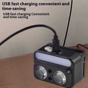 Wosen ไฟสำหรับแคมป์ปิ้ง, ไฟแปดสปีดชาร์จด้วย USB ไฟสำหรับตอนกลางคืนไฟหน้าสำหรับตกปลาไฟหน้า - Product Image 6