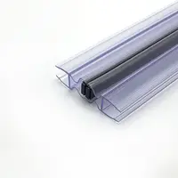 Segel Pintu Kamar Mandi Magnetik Kaca PVC untuk Penutup Kamar Mandi Pintu Kaca Strip Segel Magnetik