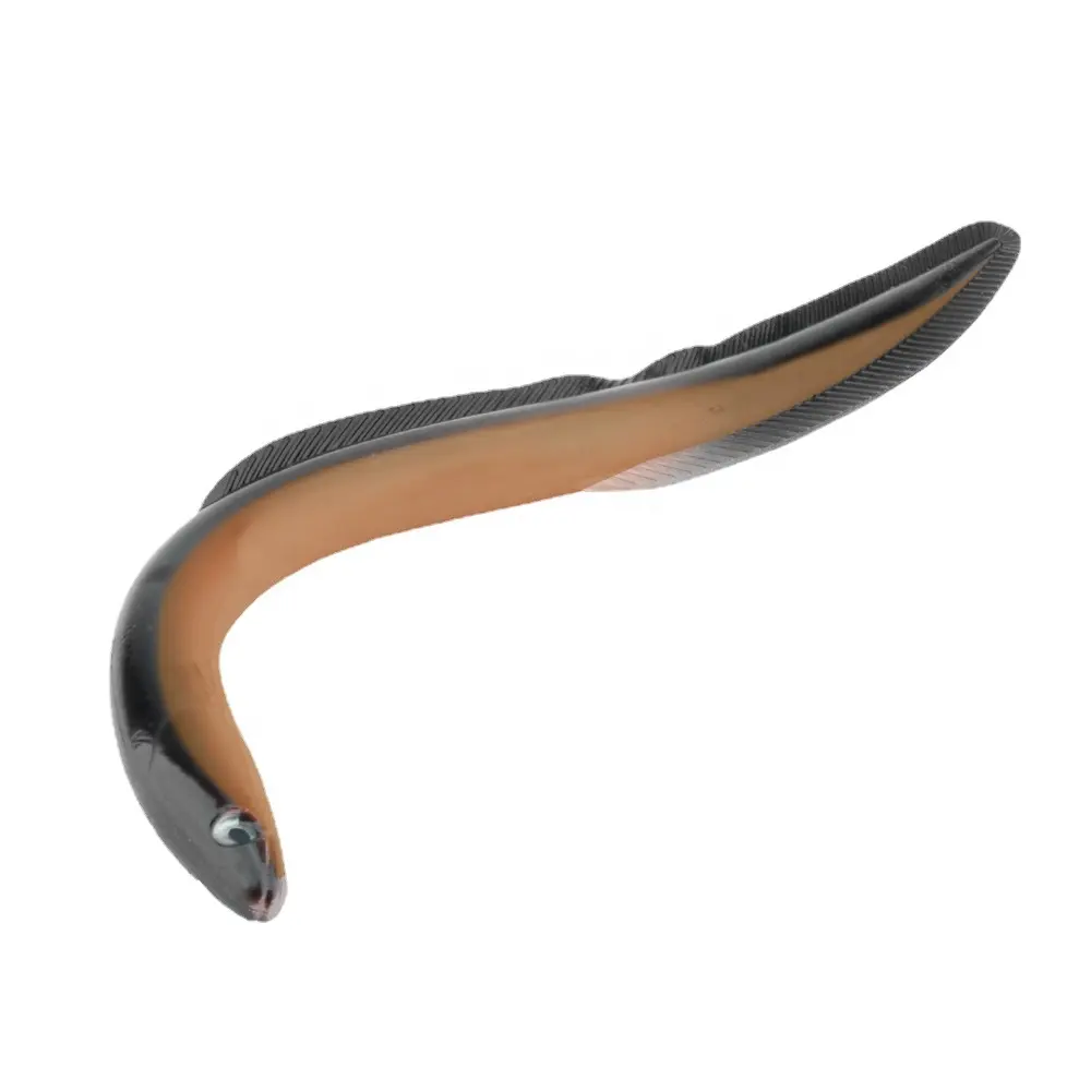 New soft plastic eel lure 3d eyes loach soft bait sand eel lure esca artificiale per la pesca