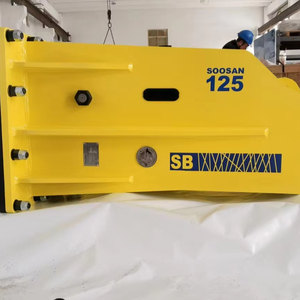 Martillo hidráulico SB125 para minería y construcción Nuevo en caja con núcleo de motor y martillo rompedor de cincel incluido - Product Image 1