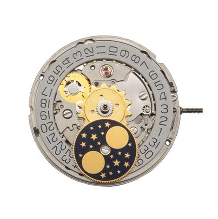 シルバー自動巻き機械式時計 Sellita SW280-1 ムーブメント販売