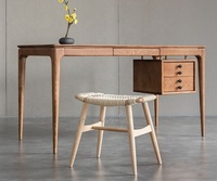 In stile moderno ufficio Manager Executive in legno scrivania da casa tavolo creativo mobili da studio con cassetti