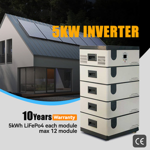 Batería de Energía Doméstica Apilable SPS002 100A 51.2V 5/10/15/20 KWH Fuera de la Red con Protección Contra Sobrecarga - Product Image 2