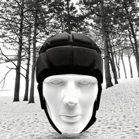 Casque de rugby de style britannique, chaque matériau EVA, protection modulaire souple pour la tête, casque de gardien de but, équipement d'entraînement pour le crash, le lancer et le terrain
