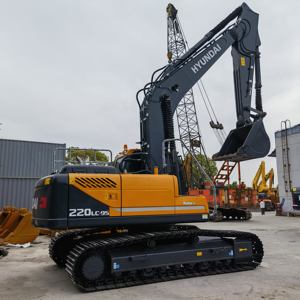 Alta calidad de segunda mano Original 20 Ton Hyundai 220LC-9S Usado Hyundai 220LC-9S Excavadora sobre orugas - Product Image 6