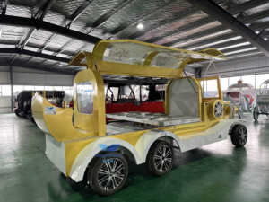 Nueva llegada Hearses Limousines Hearse Service Car Ataúd Chariot Funeral Fabricantes Horse Carriage Trailer - Product Image 6