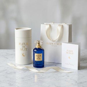 Elegant Gold Foil Hot Stamped Round Paper Cylinder Tube <b>Box</b> for Designer Perfume Fragrance <b>Bottle</b> Custom Packaging Wholesale - Product Image 1