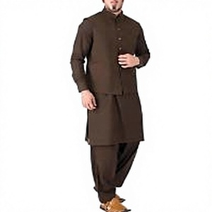 Kurta décontracté pour homme, style ethnique indien et pakistanais, en coton, coupe ample, séchage rapide, matériaux recyclés, réversible - Fashionista - Product Image 1