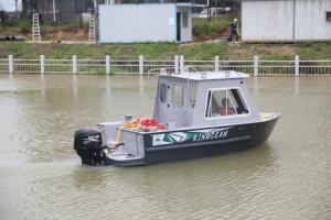 2025 Kinocean, <span class=keywords><strong>barco</strong></span> de pesca de 16 pies, casco de aluminio, cabina bloqueable Y ventanas deslizantes, <span class=keywords><strong>barco</strong></span> de viaje y ocio para 6 adultos - Product Image 5