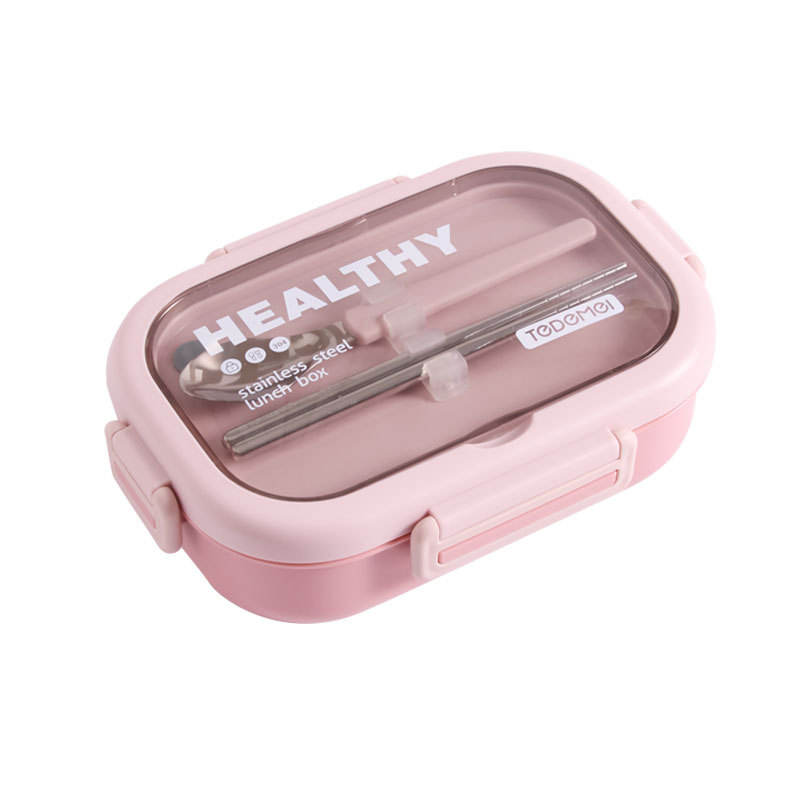 Lunchbox et tasse à soupe (rose)