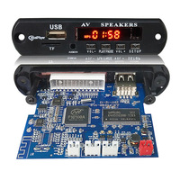 MP5 para placa amplificadora Bluetooth Módulo decodificador de MP3 TF/USB Soporte 1080P Video Control remoto por infrarrojos Kits de módulos electrónicos