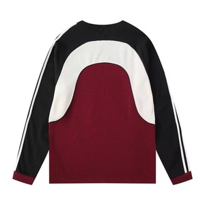 Camiseta de Manga Larga con Tejido Waffle Personalizada OEM, Jersey de Baloncesto Vintage de Malla a la Moda - Product Image 4